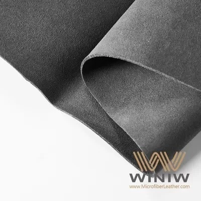 1.2mm Vintage Grey Car Seat Cover Faux Suede Leather Fabric Material