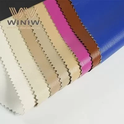 Soft Hand-Feel PU Microfiber Vegan Synthetic Leather Material For Clothes