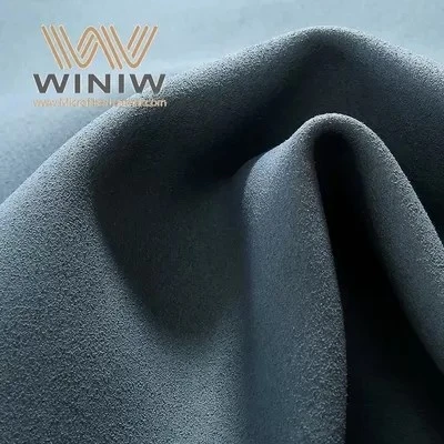Textured Leather Auto Upholstery Fabric Comfortable Polyester Ultra Suede Leather