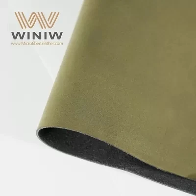 Vegan Microfiber PU Leather Shoe Upper Making Material